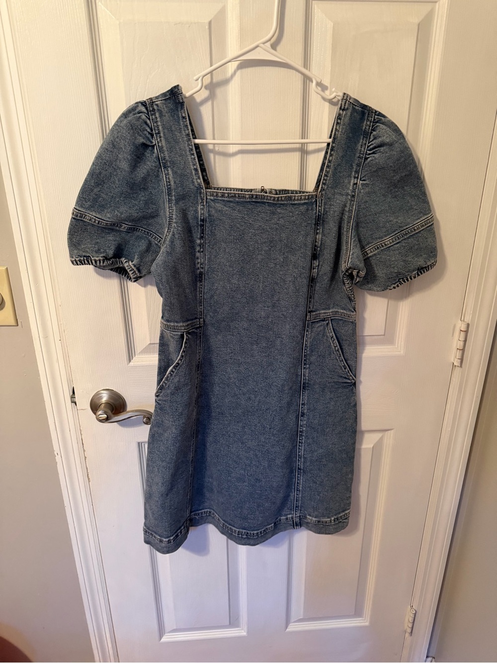 Western Style Denim Mini Dress